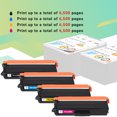 thumbnail image 4 of A AZTECH Compatible Toner Cartridge for Brother TN436 TN-436 MFC-L8900CDW L9570CDW, HL-L8360CDW L8360CDWT L9310CDW Printer (Black, Cyan, Yellow, Magenta, 4-Pack), 4 of 7