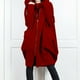 thumbnail image 1 of Chaquetas y abrigos casuales con capucha de manga larga para mujer, camiseta de manga larga, parte delantera abierta, holgados, con capucha, bolsillo, blusa lisa, abrigos, abrigos para mujer, 1 of 9