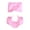 Pink, variant on Fixrightpro Kazuma Meerkat Fender Set, Plastic, ATV Parts, Black