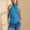 Blue#25, variant on Women's Halter Neck Cotton Tank Tops Solid Color Sleeveless Casual Streetwear Summer Fashion Tunic Cami Shirts
