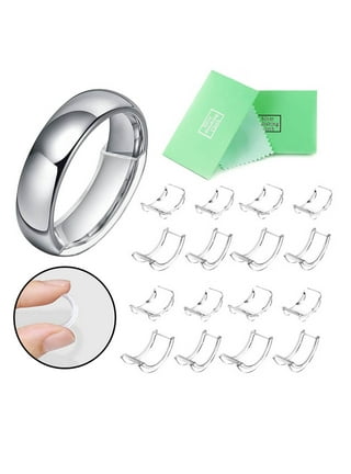 SEWACC 2 Sheets Ring Adjustment Accessories Silicone Ring Guard Jewelry  Ring Band Size Adjuster Ring Guard Adjuster Ring Sizer Adjuster for Loose