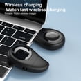 thumbnail image 2 of Cargador inalámbrico Mini Dock Smartwatch para Apple Watch 8 7 6 (USB) Negro JShteea El nuevo, 2 of 7
