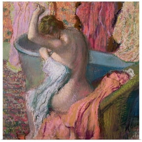 Great BIG Canvas | Rolled Edgar Degas Poster Print entitled Seated Bather, 1899