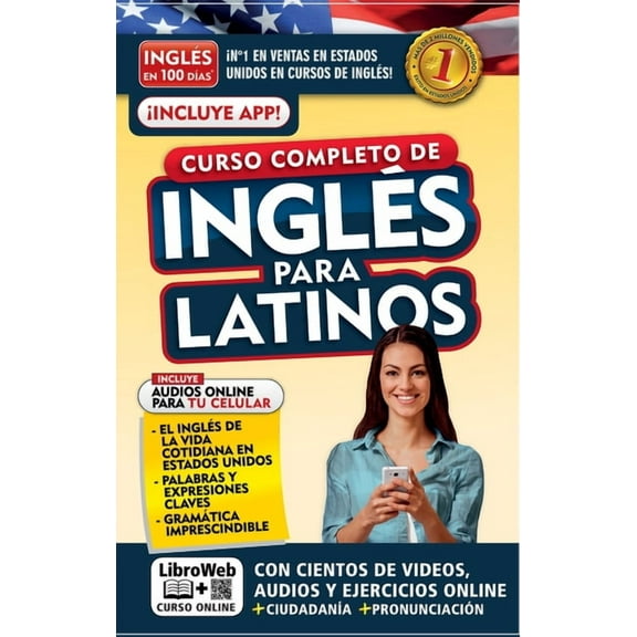 Inglés En 100 Días Inglés En 100 Días. Inglés Para Latinos. Nueva Edición / English in 100 Days. the Latino's Complete English Course, (Paperback)