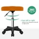 thumbnail image 4 of Taburete rodante FURWOO rectangular de altura ajustable con ruedas, 4 of 7