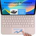 thumbnail image 4 of runelk Keyboard Case for iPad 10th Generation 2022 & 11th (A16, 2025) &acirc; Magic-Style Keyboard with Multi-Touch Trackpad &acirc;&#20132659, 4 of 9