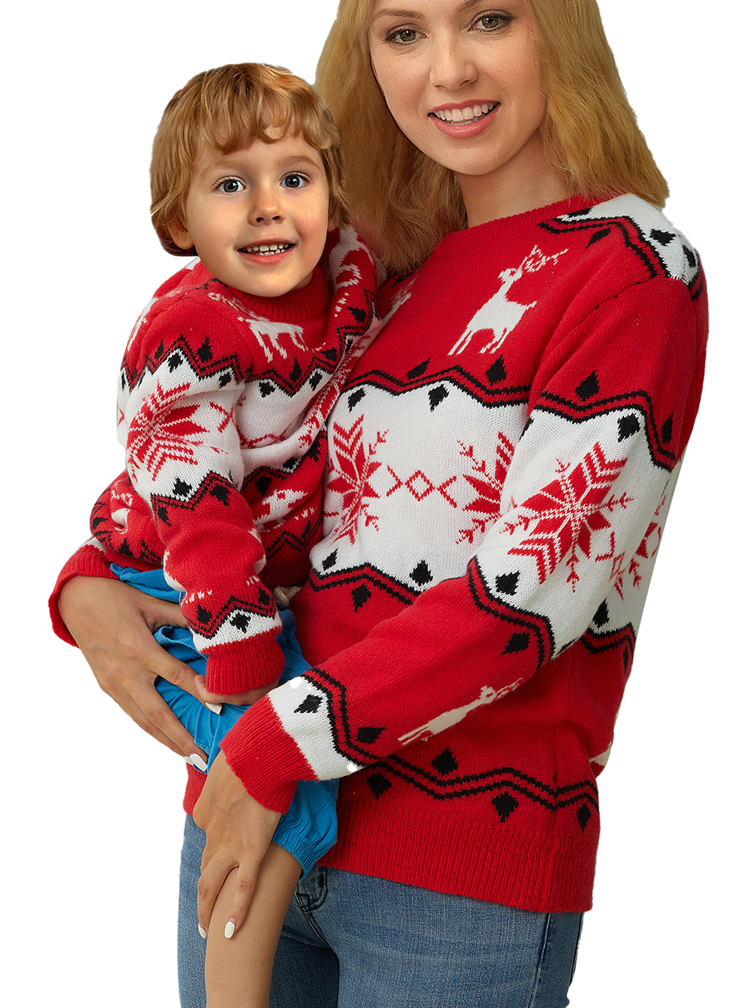 Kayotuas Mommy and Me Ugly Christmas 