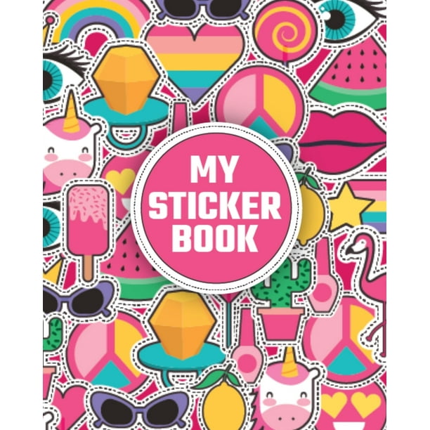 volume my sticker book blank sticker album sticker books for boys