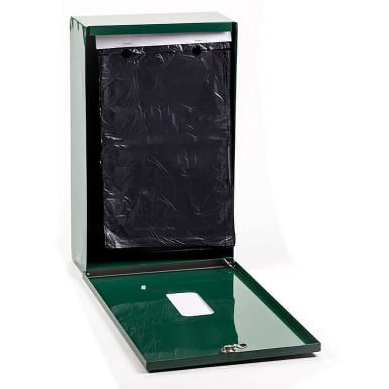 The Gladiator® Dog Waste Station / SINGLpul® Header Bag System (Green)