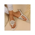 thumbnail image 6 of Women's Comfortable Dressy Thong Flip-Flop Sandals, 6 of 10