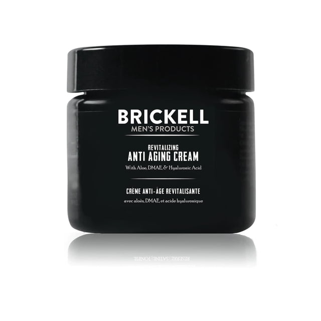 Crema Revitalizante Brickell Sin Perfume Natural y Orgánica para Hombres