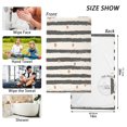 thumbnail image 6 of Yayeee 2 Pack Hand Towels for Bathroom 100% Cotton 16" x 28" Soft Absorbent Kitchen Towel, Black Stripes, 6 of 7