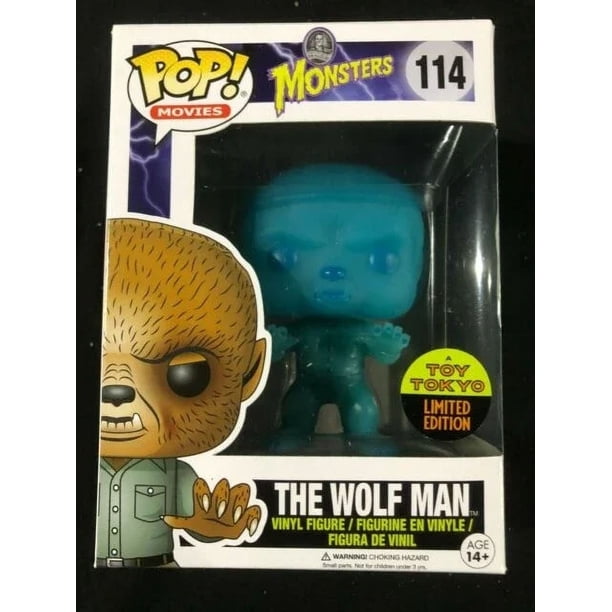 2025 FUNKO POP - Figuras de acción de vinilo de los últimos monstruos n.° 118, The WolfMan n.° 114, Drácula n.° 111, juguetes para niños
