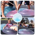 thumbnail image 4 of Muyoka Bola de burbujas llena de agua de verano de 51,2 pulgadas para adultos y ni帽os, bola de burbujas interactiva para padres e hijos para jugar al aire libre en interiores, 4 of 7