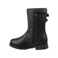 Rugged Bear Quilted Toddler Girls' Boots