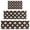 Pioneer Flower Floral-3, variant on Pioneer Flower Floral Print Pattern Kitchen Rugs Sets Of 3,Kitchen Runner Rugs Non Skid Washable,Decorative Kitchen Floor Mats for Kitchen,Sink,Laundry,17X30 Inch 17X47 Inch 17X59 Inch