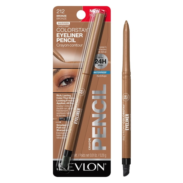 Delineador Revlon colorstay resistente al agua 212 Bronce 0.28g