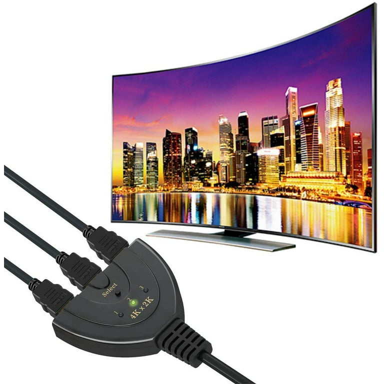 Switch HDMI 3 Puertos Full HD 1080 p