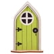 thumbnail image 1 of EeaseMX 1 pieza de adorno de puerta de hadas de madera, decoración de puerta de elfo, hermosos árboles decorativos, 1 of 8