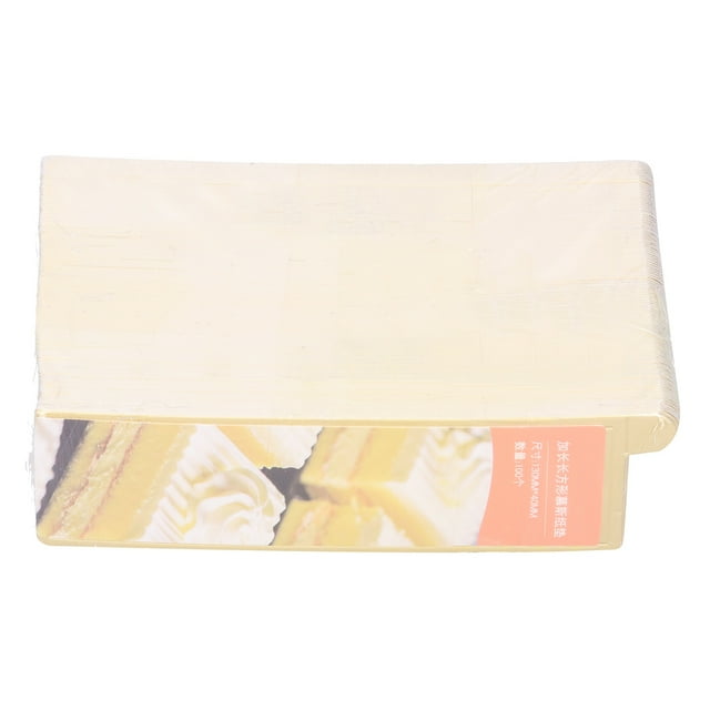 Cupcake Board,100PCS Rectangle Mousse Cake Cake Board Cake Cardboard Next-Gen Design