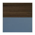 thumbnail image 2 of Regency Kee 72 x 24 in. Training Table- Neo Walnut Top, Chrome Legs & 2 Zeng Chairs- Blue, 2 of 9