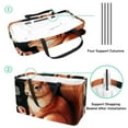 thumbnail image 4 of Squirrel Large Capacity Reusable Foldable Oxford Cloth Easter Basket Tote Bag Shopping Bags Decorative Box, 4 of 7