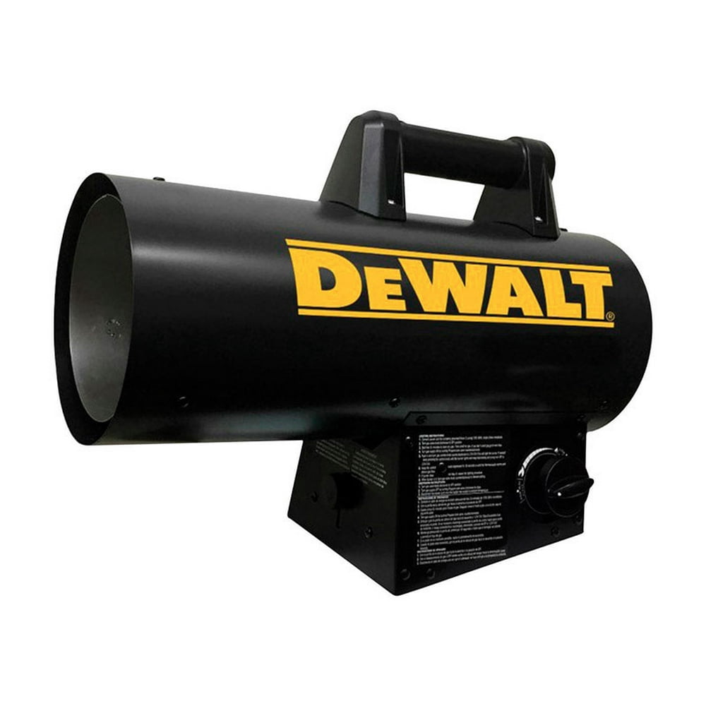 DeWalt 60,000 BTU/hr. 1500 sq. ft. Forced Air LP Gas Portable Heater