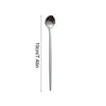 thumbnail image 4 of Long-Handled Coffee & Tea Spoon | Stainless Steel | Decorative Branch Design, Dishwasher Safe, Ergonomic Grip | Individual Piece, 4 of 7