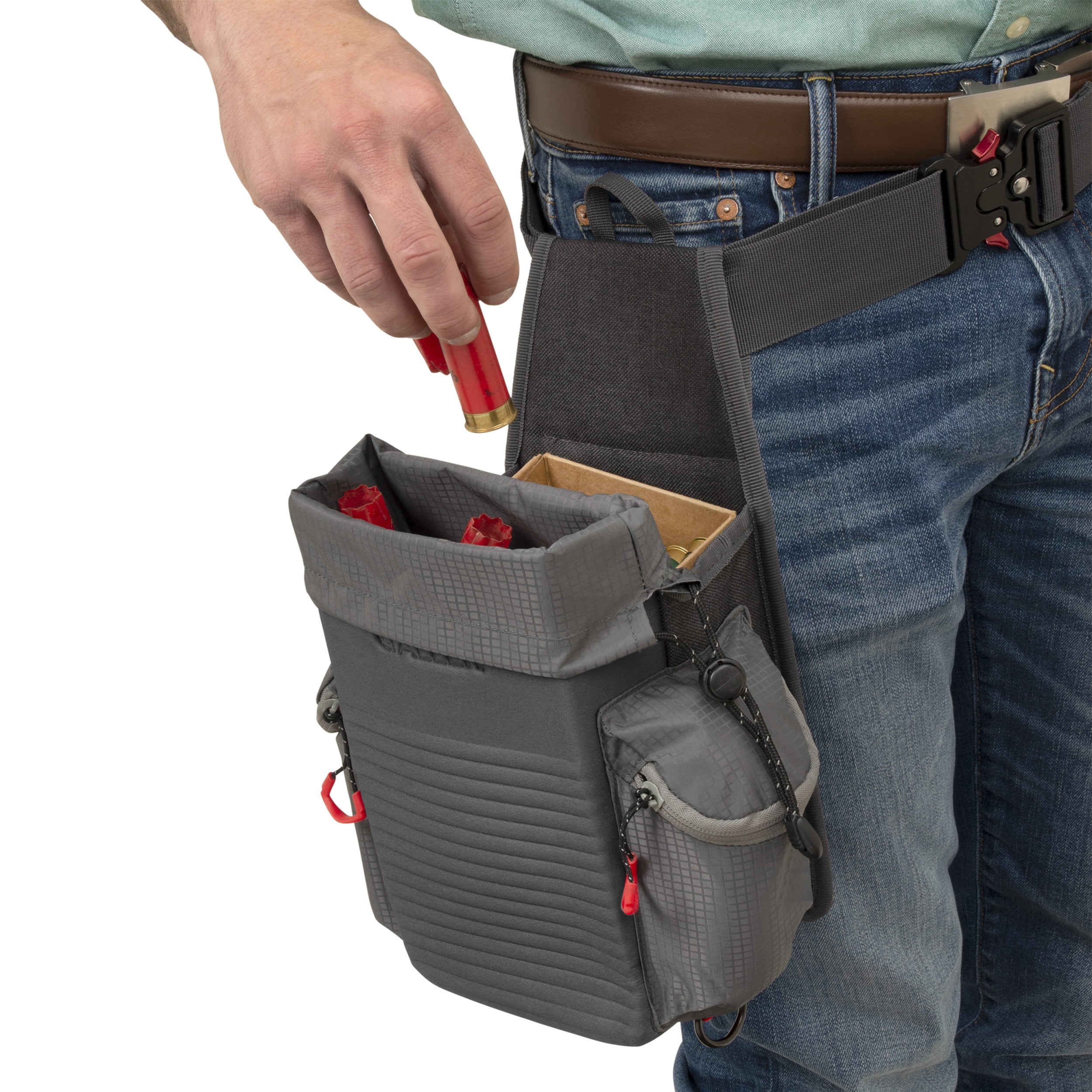 Allen Company Competitor All-In-One Molded Shooting Bag, Gray