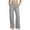 Gray, variant on cocolona Womens High Waist Dress Pants Elastic Waist Straight Wide Leg Yoga Pants Casual Commute Work Pants with Pockets