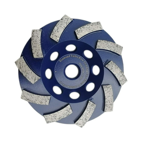 DT-DIATOOL Roue de Meulage en Béton de 4 Pouces Marbre Granit avec Segment en Diamant Turbo