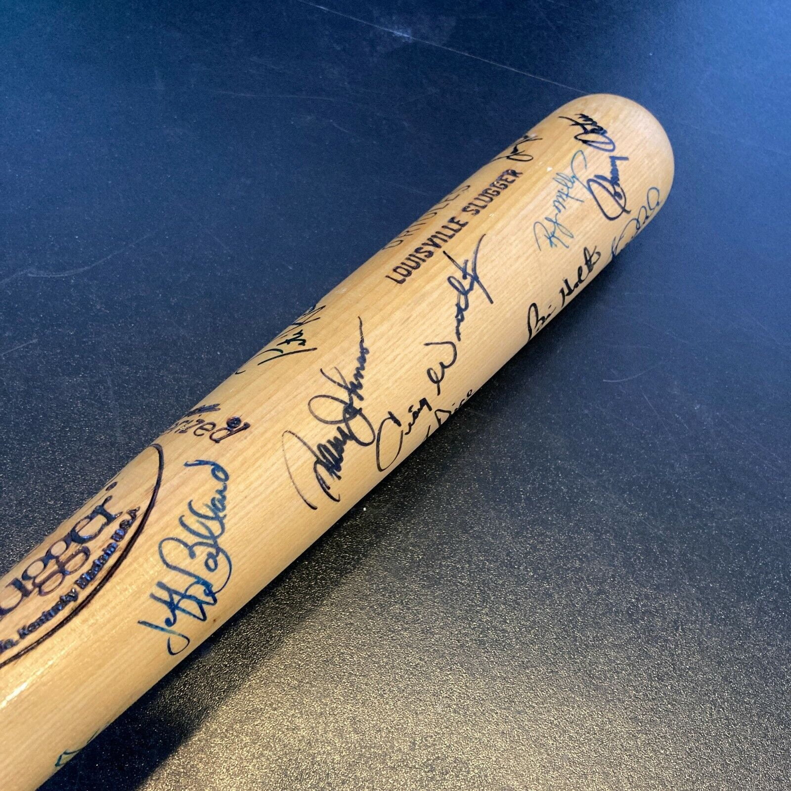 Cal Ripken Jr. 1989 Baltimore Orioles Team Signed Game Issued Baseball Bat
