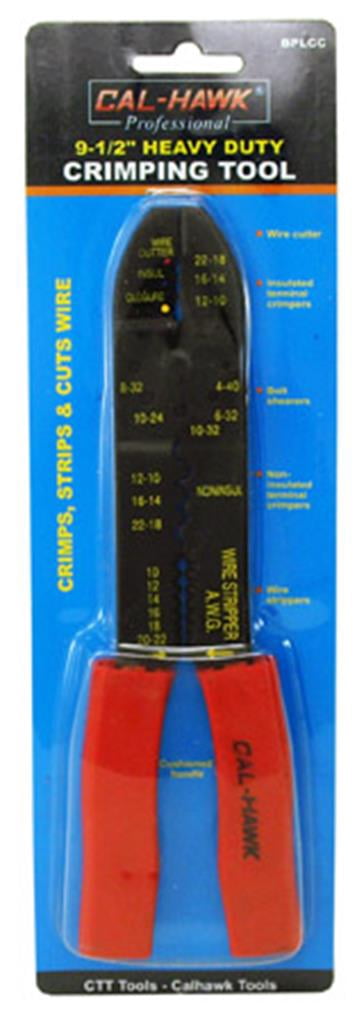 Cal Hawk Tools 9-1/2" Heavy Duty Crimping Tool