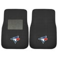 thumbnail image 1 of FanMats MLB Toronto Blue Jays 2PC Embroidered Car Mat Set, 1 of 5