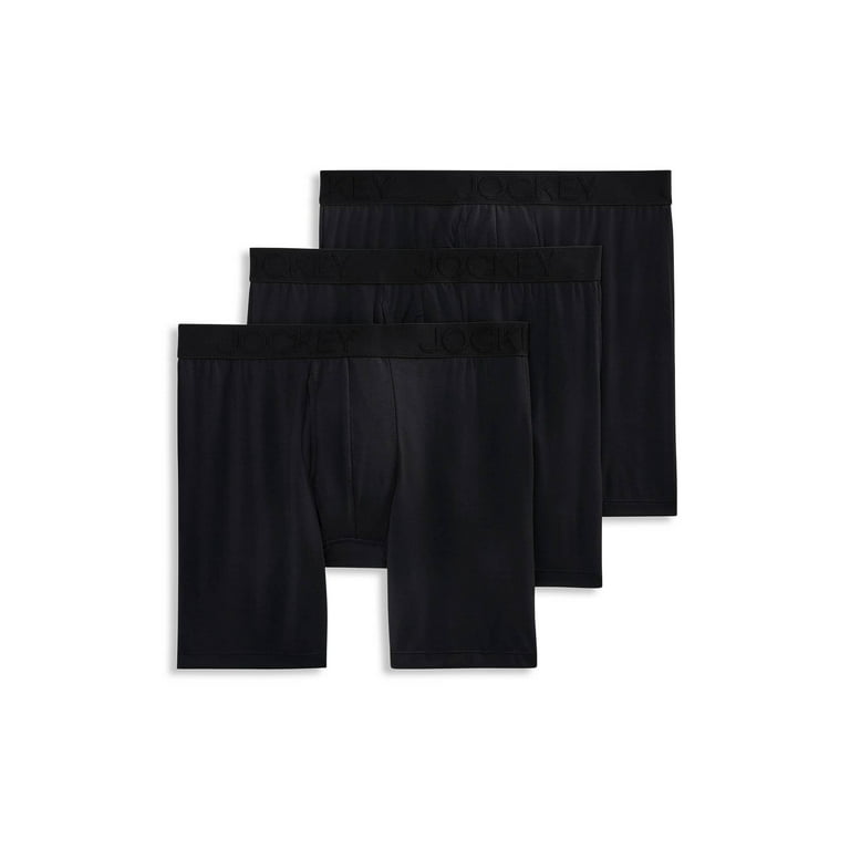 Supreme Men's 100% Authentic Single Pack Black Boxer Briefs – Spotted  Clothing