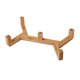 thumbnail image 1 of Comedero elevado para perros con 2 ranuras, suministros para mascotas, gatos, madera, comedero lento para mascotas Diámetro 162 cm, 1 of 9