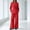 Red plus size two piece sets a1, variant on BRELIL Women Plus Size Two Piece Sets V Neck Long Sleeve Blazer Wide Leg Pants Matching Elegant Casual 2 Piece Outfits Lounge Work Travel, Red M