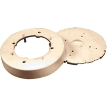 Legrand Round Plastic Electrical Box Ivory