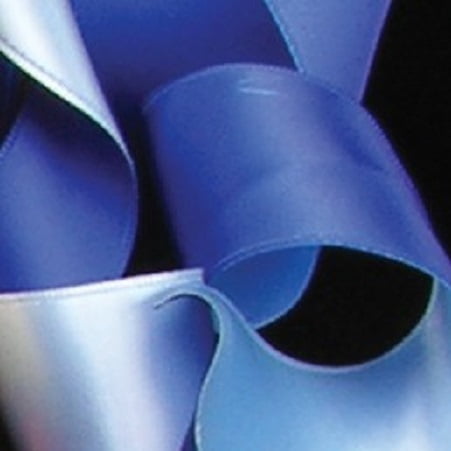 The Ribbon People Blue Two-Tone Double Face Wired Craft Ribbon 1.5" x 27 Yards