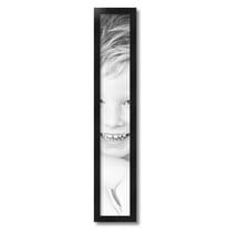 ArtToFrames 5x31" Black Picture Frame, Black Wood Poster Frame, with Regular Acrylic and 2 (FBPL-5141)