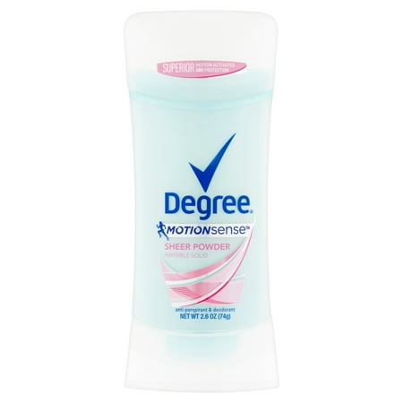 Degree Women Sheer Powder Antiperspirant Deodorant Stick, 2.6 oz