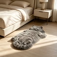 thumbnail image 2 of Adorable Cat Shaped Washable Floor Rug, Quick Dry Water Absorbent Non Slip Doormat for Bathroom Entryway Indoor Decor, Cute Pet Themed Home Mat Perfect Gift for Cat & Pet Lovers,15.75X23.62In, 2 of 6