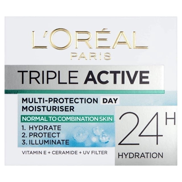 Hidratante L'Oreal Paris Triple Active 50ml