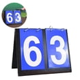 thumbnail image 2 of Marcador abatible de mesa Marcador deportivo con tapa portátil de 2/4 dígitos Contador de puntuación Marcador para tenis de mesa Baloncesto Fútbol Béisbol Vollyball, 2 of 8
