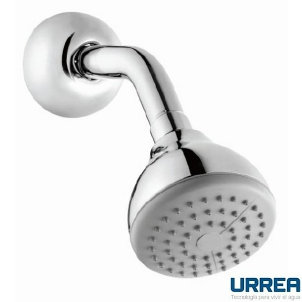 Regadera Redonda Vermont Cromo Urrea 2096B