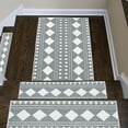 thumbnail image 2 of Sussexhome Diamond Collection 2 x 3 Foot Heavy Duty Low Pile Rug Runner - Ultra-Thin Non Slip Area Rug - Washable Cotton Indoor Rug for Front Door Foyer Rug for Entryway, 2 of 9
