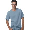 thumbnail image 1 of Hanes ComfortBlend EcoSmart Men`s Crewneck T-Shirt, L, Stonewashed Blue, 1 of 9