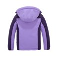 thumbnail image 2 of ZSHOW Girl's Snow Coat Waterproof Mountain Ski Jacket Hooded Rain Coat Purple 14/16, 2 of 8
