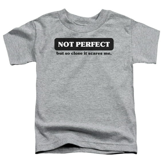 - Not Perfect - Toddler Short Sleeve Shirt - 2T
