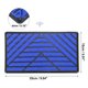 thumbnail image 3 of Universal Coche Piso Alfombrilla Placa Parche Pedal Almohadilla Azul Negro V Forma Unique Bargains pedales automotrices, 3 of 8
